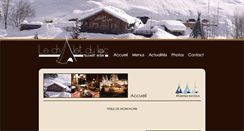 Desktop Screenshot of lechaletdulac-laclusaz.com